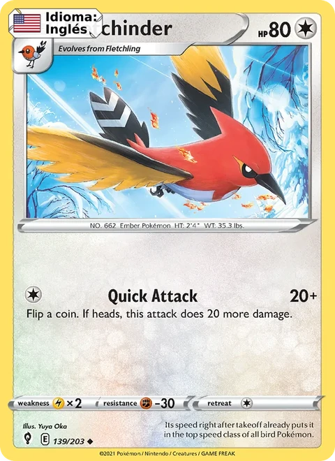 Fletchinder (139) — Evolving Skies