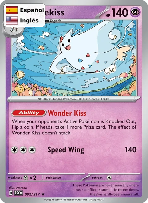Togekiss (082) — Ascended Heroes