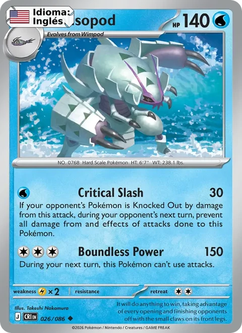 Golisopod (026) — Chaos Rising