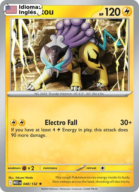 Raikou (048) — Mega Evolution