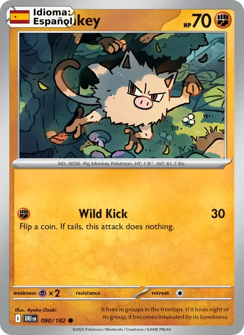 Mankey (090) — Destined Rivals