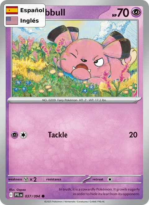 Snubbull (037) — Phantasmal Flames