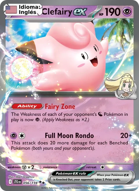Lillie's Clefairy ex (056) — Journey Together