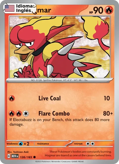 Magmar (126) — 151