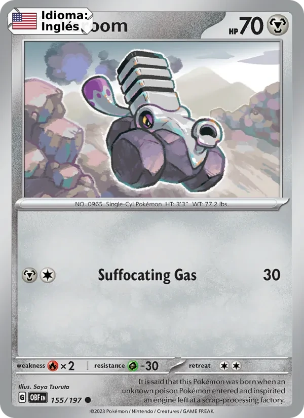 Varoom (155) — Obsidian Flames