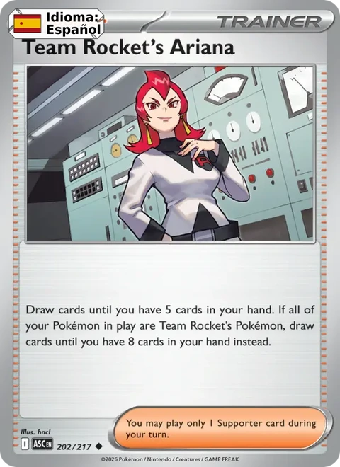 Team Rocket's Ariana (202) — Ascended Heroes