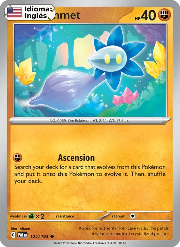 Glimmet (124) — Paldea Evolved