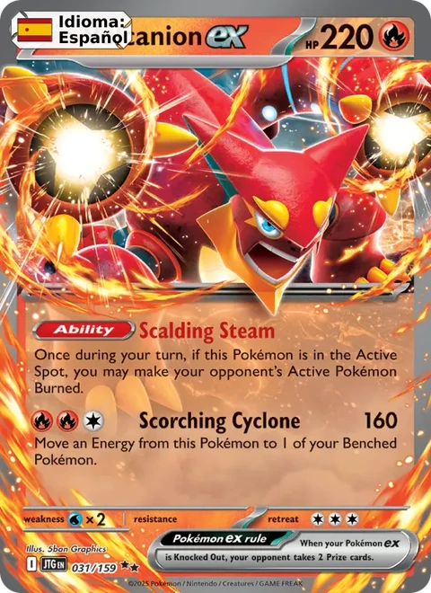 Volcanion ex (031) — Journey Together