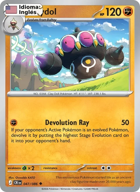 Claydol (047) — Chaos Rising