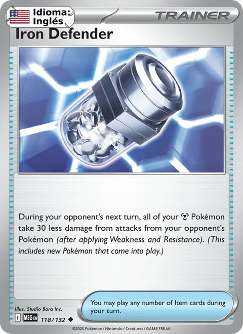 Iron Defender (118) — Mega Evolution