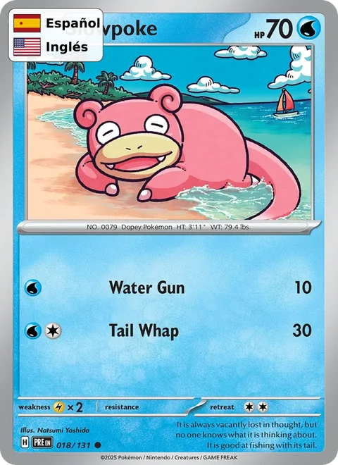 Slowpoke (018) — Prismatic Evolutions