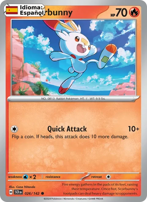 Scorbunny (026) — Stellar Crown