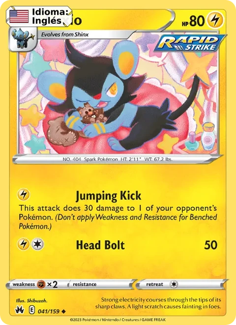 Luxio (041) — Crown Zenith