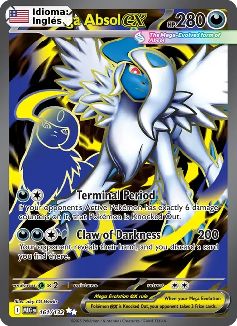 Mega Absol ex (161) — Mega Evolution