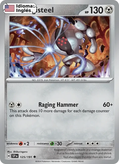 Registeel (125) — Surging Sparks