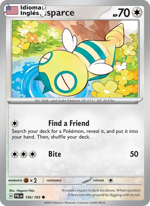 Dunsparce (156) — Paldea Evolved