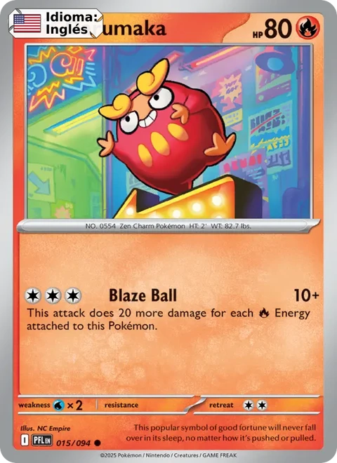 Darumaka (015) — Phantasmal Flames