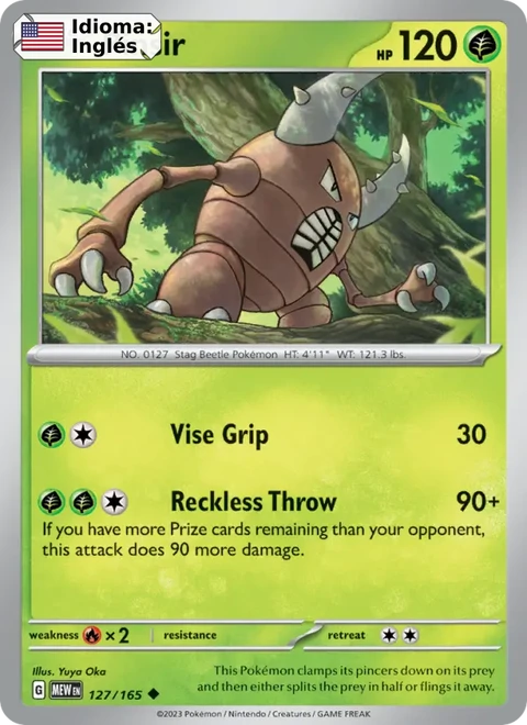 Pinsir (127) — 151