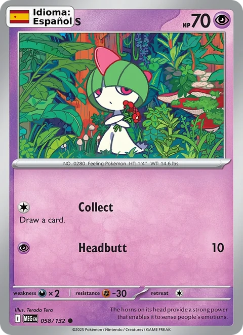 Ralts (058) — Mega Evolution