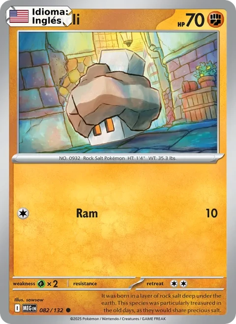 Nacli (082) — Mega Evolution