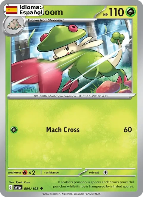Breloom (004) — Scarlet & Violet