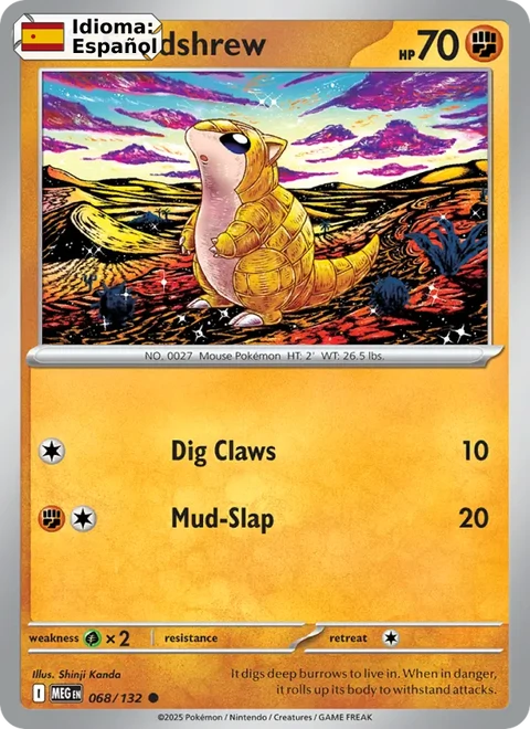 Sandshrew (068) — Mega Evolution