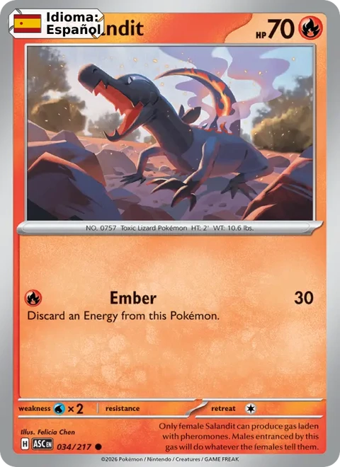 Salandit (034) — Ascended Heroes
