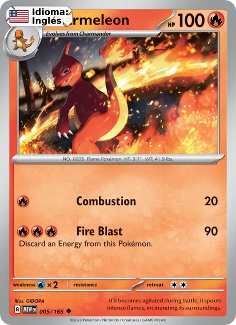 Charmeleon (005) — 151