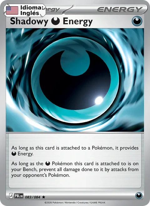 Shadowy Darkness Energy (083) — Pitch Black