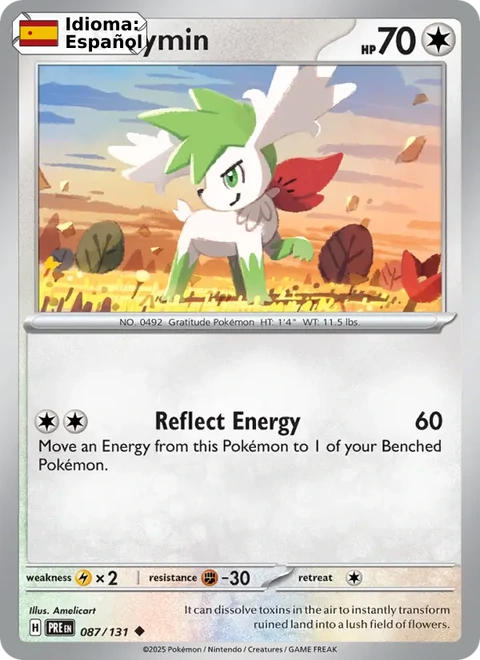Shaymin (087) — Prismatic Evolutions