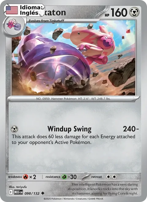 Tinkaton (098) — Mega Evolution