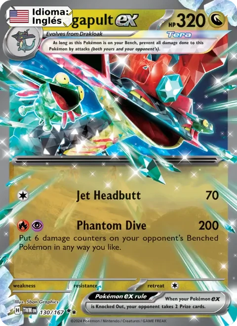 Dragapult ex (130) — Twilight Masquerade