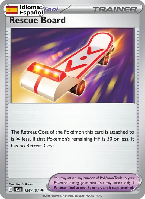 Rescue Board (126) — Prismatic Evolutions
