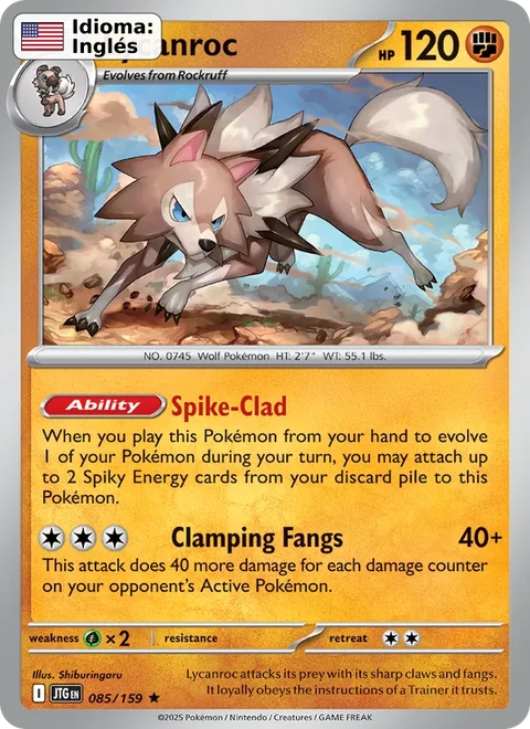 Lycanroc (085) — Journey Together
