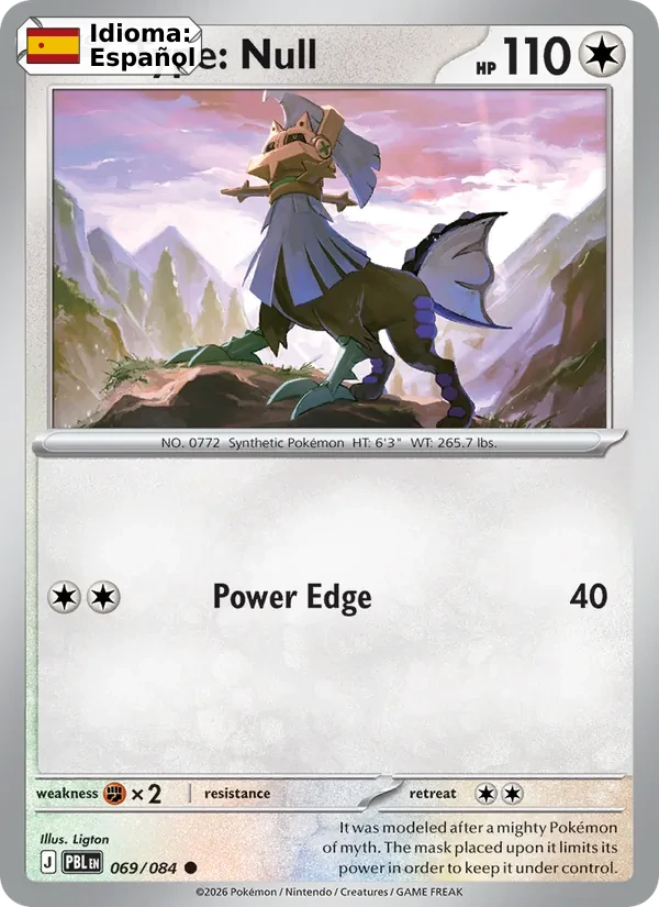 Type: Null (069) — Pitch Black