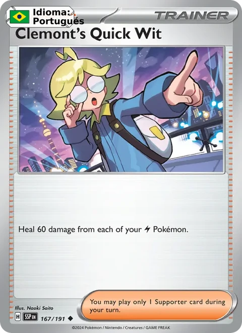 Clemont's Quick Wit (167) — Surging Sparks
