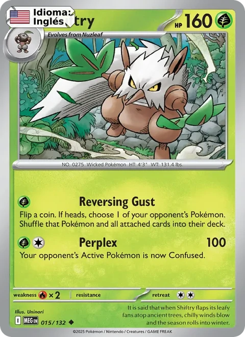 Shiftry (015) — Mega Evolution