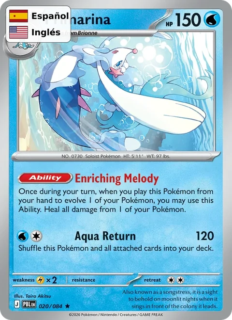 Primarina (020) — Pitch Black