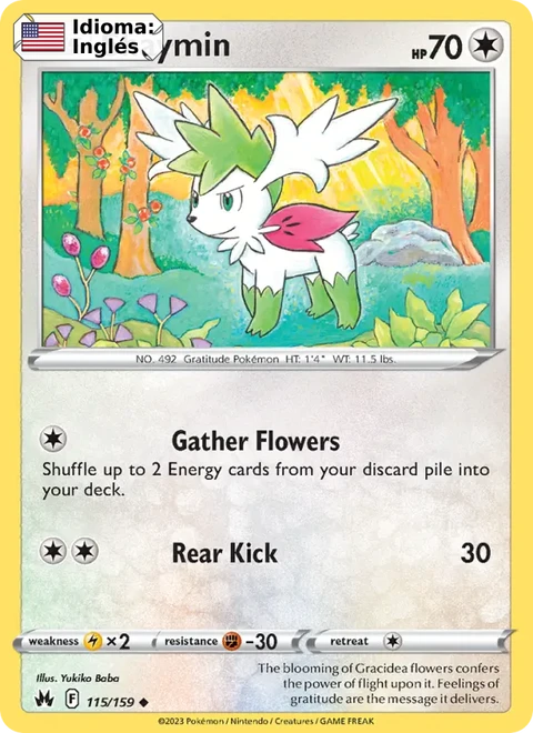 Shaymin (115) — Crown Zenith