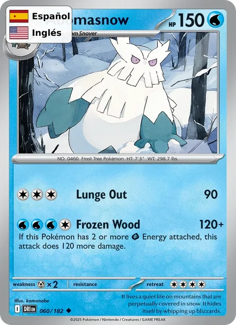 Abomasnow (060) — Destined Rivals