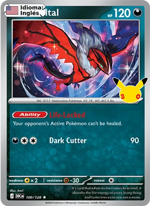 Yveltal (100) — 30th Celebration