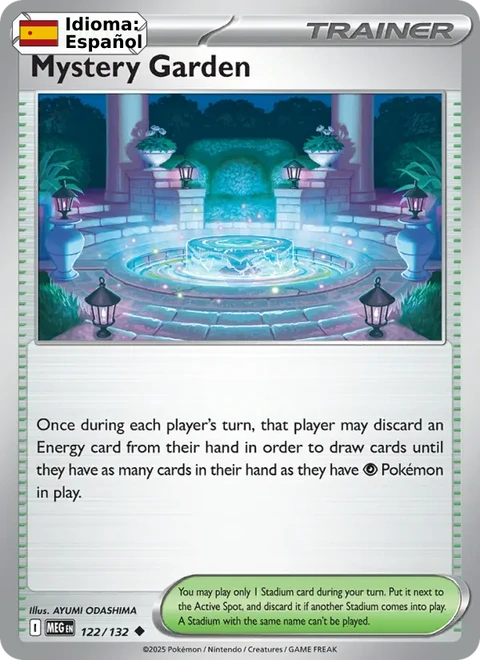 Mystery Garden (122) — Mega Evolution