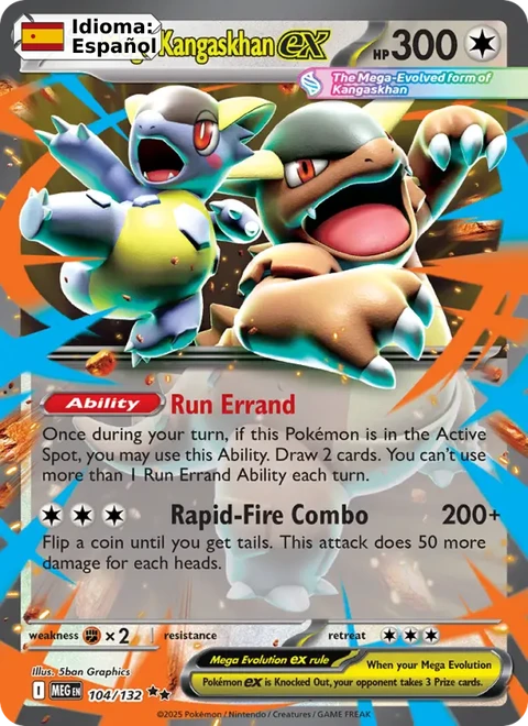 Mega Kangaskhan ex (104) — Mega Evolution