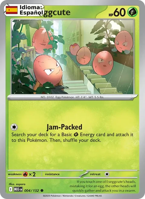 Exeggcute (004) — Mega Evolution