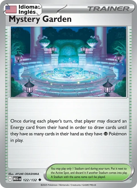 Mystery Garden (122) — Mega Evolution