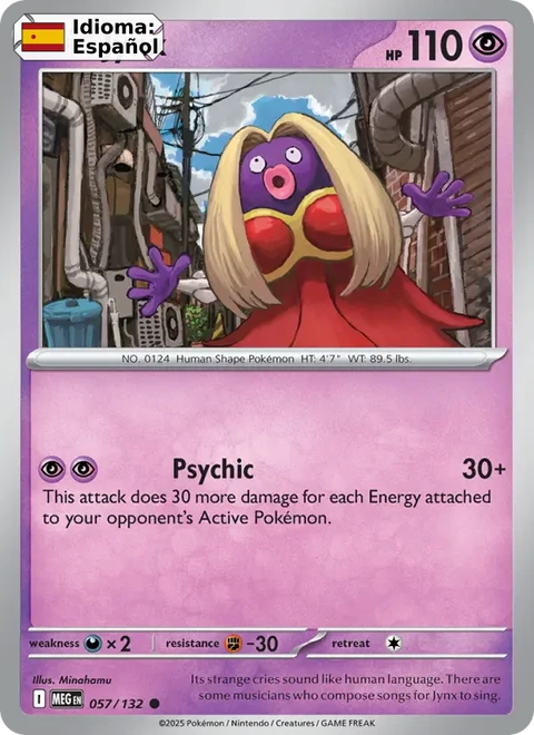 Jynx (057) — Mega Evolution