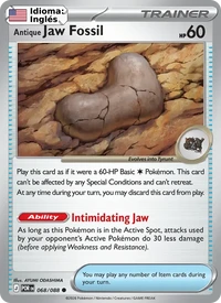 Antique Jaw Fossil (068) — Perfect Order — Inglés · NM
