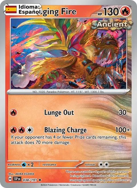 Gouging Fire (038) — Surging Sparks