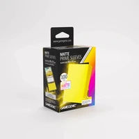 GG MATTE PRIME SLEEVES 66X91 — Yellow