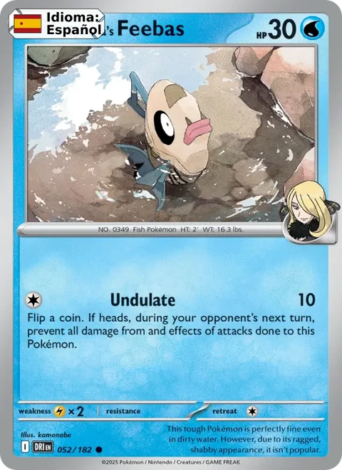 Cynthia's Feebas (052) — Destined Rivals